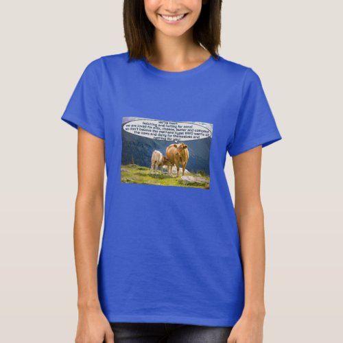 Cows Common Sense dark T_Shirt