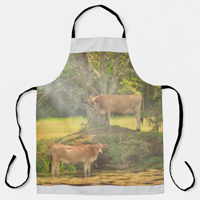 Cows Cooling Off Apron (Front)