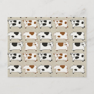 Cows Cows Cows Postcard
