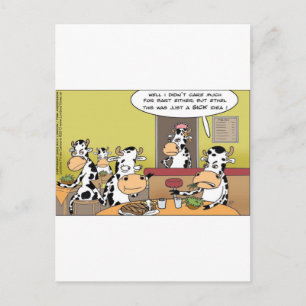 Cows Eating Steak Funny Tees Mugs Cards & Gifts