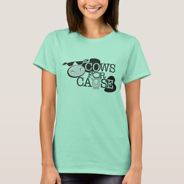 COWS FOR CAUSE T-Shirt (Front)