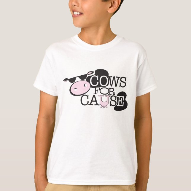 COWS FOR CAUSE T-Shirt (Front)