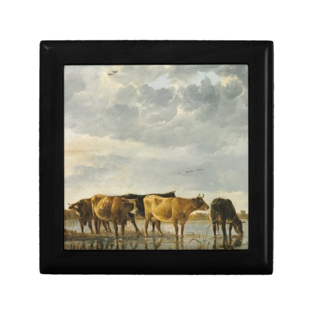 Cows in a River Aelbert Cuyp   Gift Box (Front)