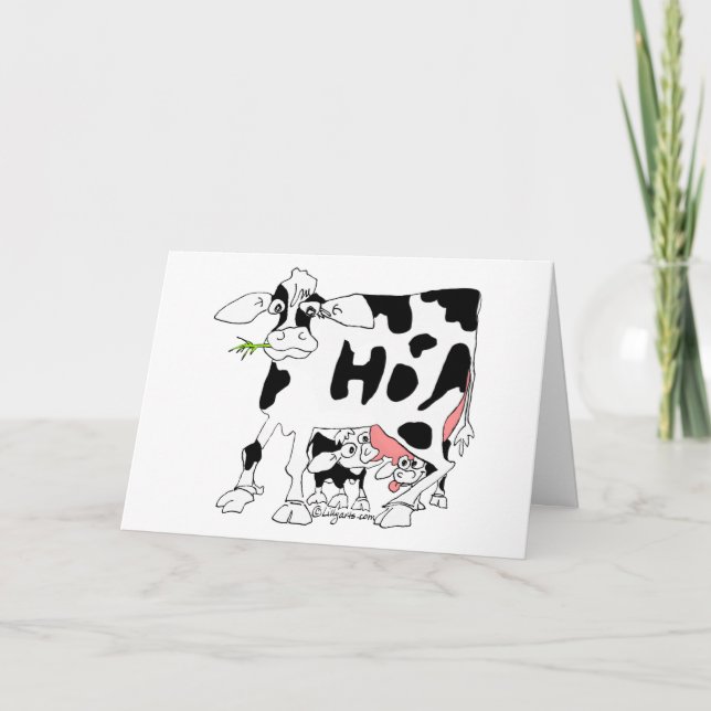 Cows it Going? Card (Front)