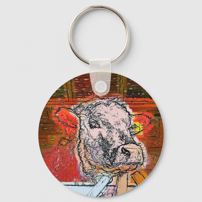 COWS KEYCHAIN (Front)