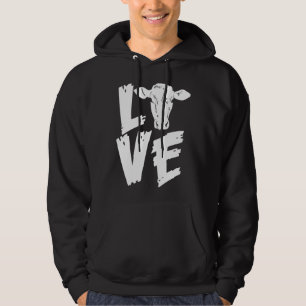 Cows love  animal cow  dairy farmers hoodie