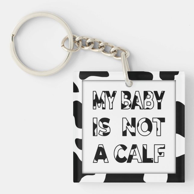 Cow's Milk Keychain (Front)