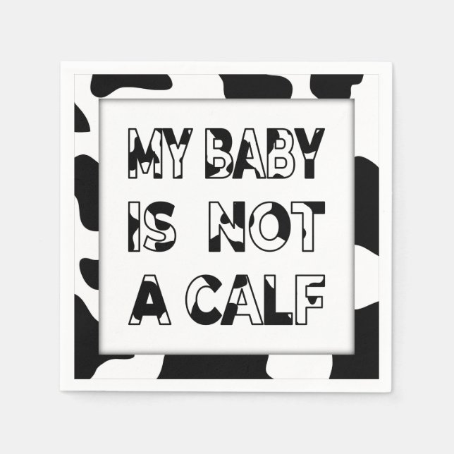 Cow's Milk Napkins (Front)