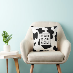 Cow's Milk Throw Pillow