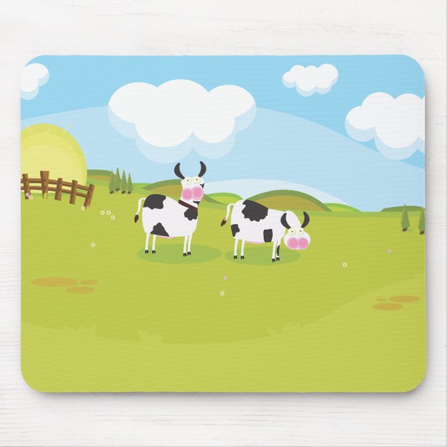 Cows Mouse Pad (Front)