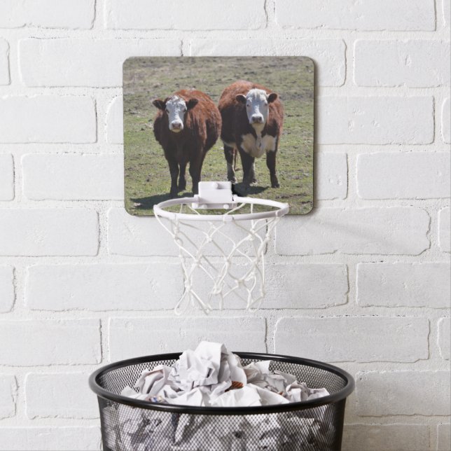 Cows On The Farm Mini Basketball Hoop (In Situ)