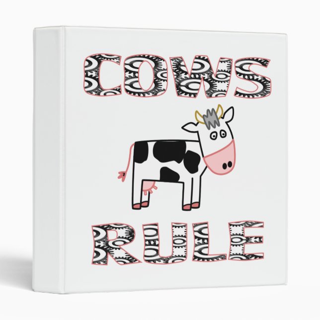 COWS RULE BINDER (Front/Spine)