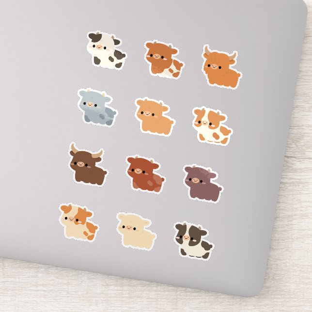 Cows Sticker (Detail)