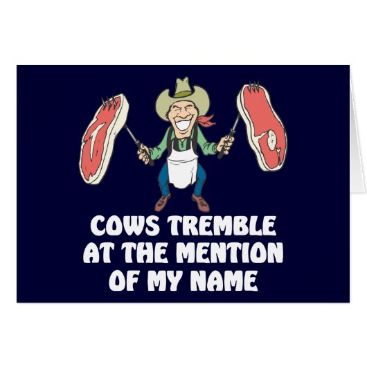 Cows Tremble Cards (Front Horizontal)