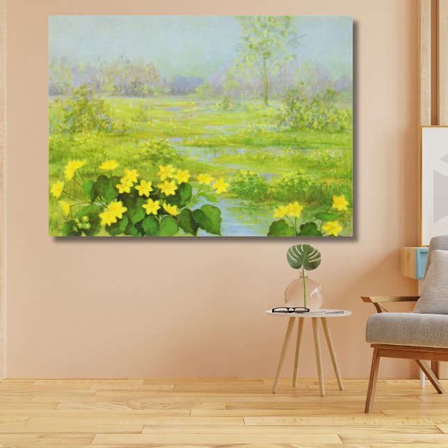 Cowslip by Cargill, 1937 Canvas Print (Creator Uploaded)