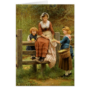 Cowslips by George Dunlop Leslie Cards