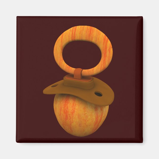 Cox Apple Pacifier Magnet (Front)