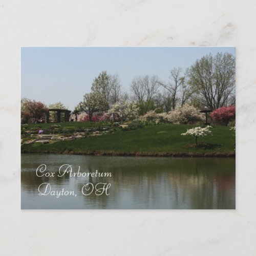 Cox Arboretum Dayton OH Postcard