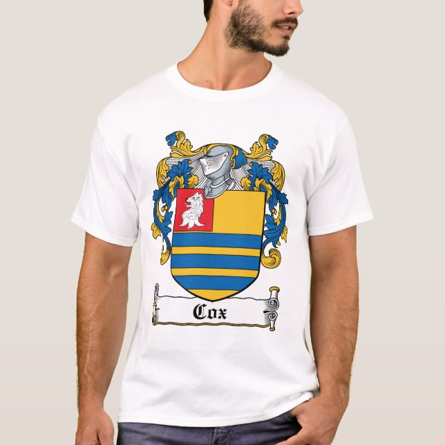 Cox Family Crest T-Shirt (Front)