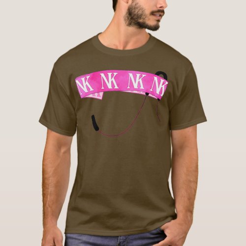coxswain headset pink tiedye T_Shirt