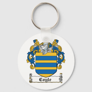 Coyle Family Crest Keychain
