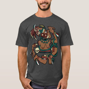 Coyolxauhqui Aztec Goddess Moon Goddess Mayan Inca T-Shirt