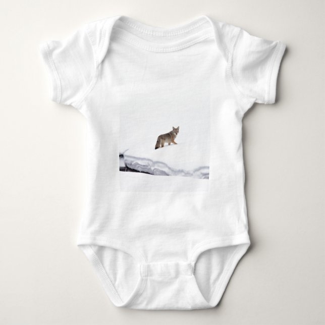 Coyote Baby Bodysuit (Front)
