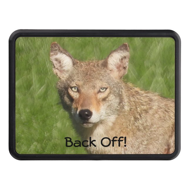 Coyote  Back Off  Hitch Cover (Front)