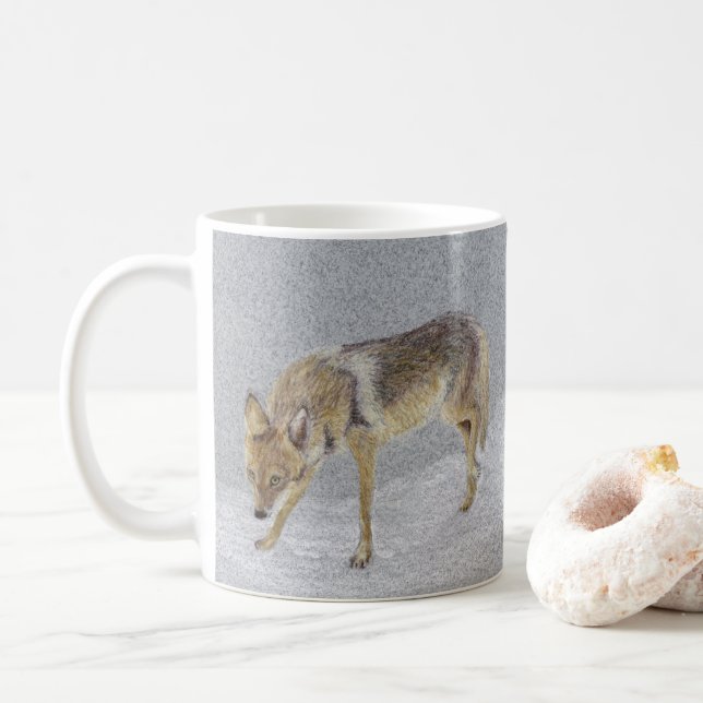 Coyote Coffee Mug (With Donut)