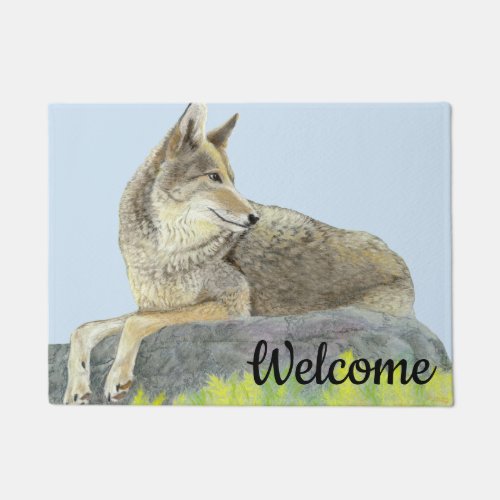 Coyote Doormat