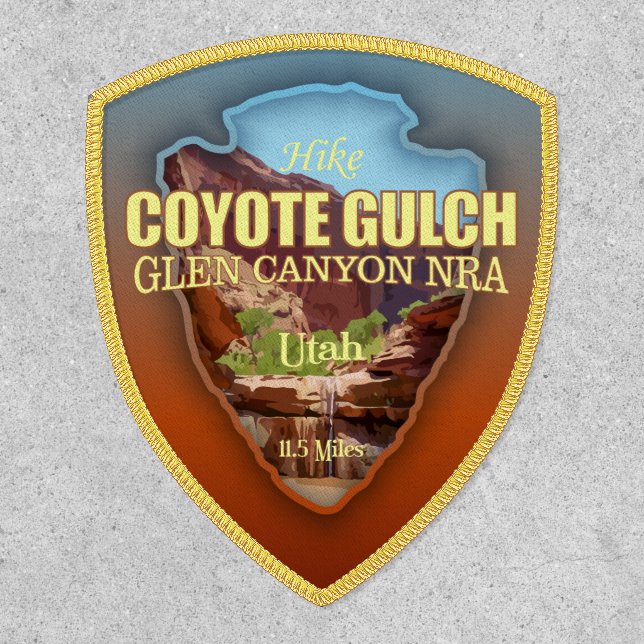 Coyote Gulch (arrowhead)  Patch (Front)
