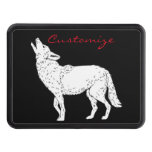 Coyote Howling Thunder_Cove Hitch Cover
