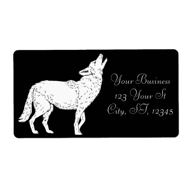 Coyote Howling Thunder_Cove Label (Front)