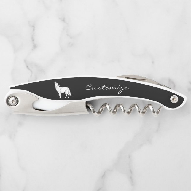 Coyote Howling Thunder_Cove Waiter's Corkscrew (Front)
