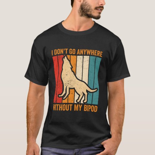 Coyote Hunting Coyote Hunter Yote Anywhere Without T_Shirt