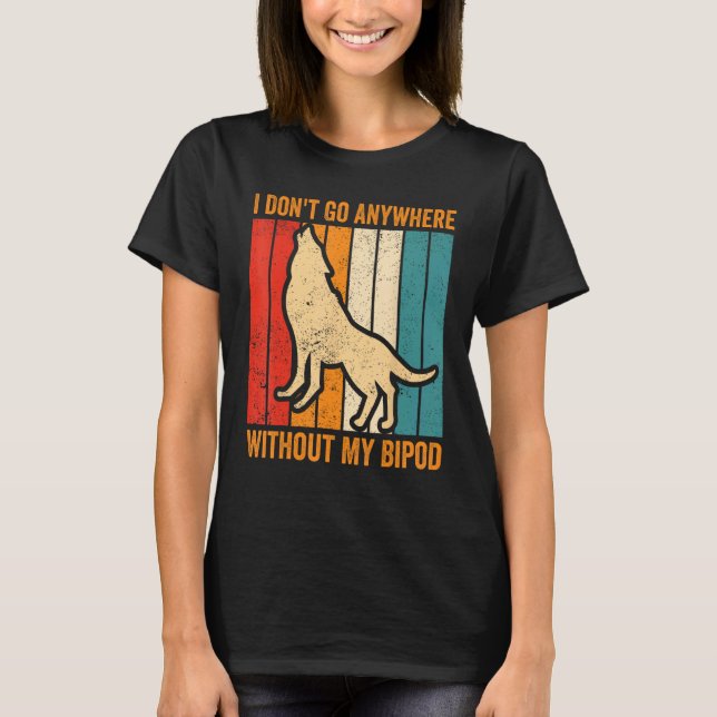 Coyote Hunting Coyote Hunter Yote Anywhere Without T-Shirt (Front)