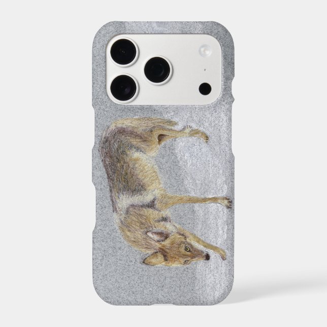 Coyote Iphone Case (Back)