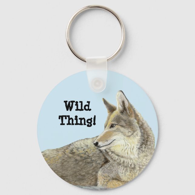 Coyote Keychain (Front)