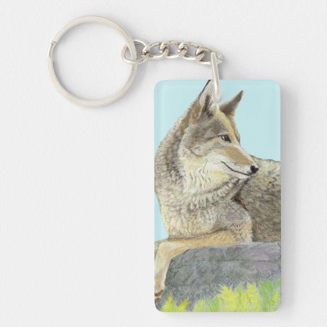 Coyote Keychain (Front)
