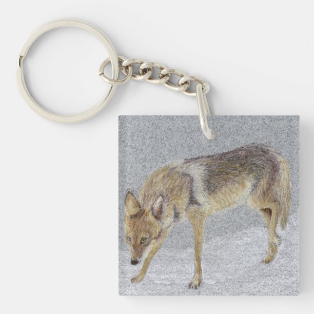 Coyote Keychain (Front)