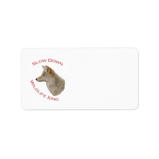 coyote label