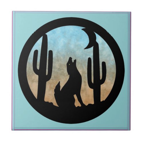 Coyote Moon Tile