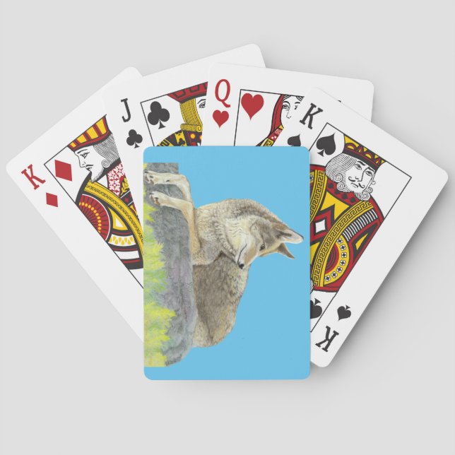 Coyote Playing Cards (Back)