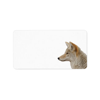 Coyote Profile Label