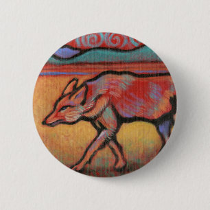Coyote - Spirit Animal - Totem Button