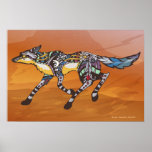 Coyote The Trickster Poster at Zazzle