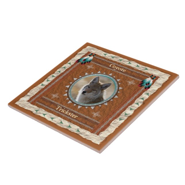 Coyote  Trickster Energy  Tile (Side)