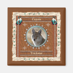 Coyote -Trickster- Magnet