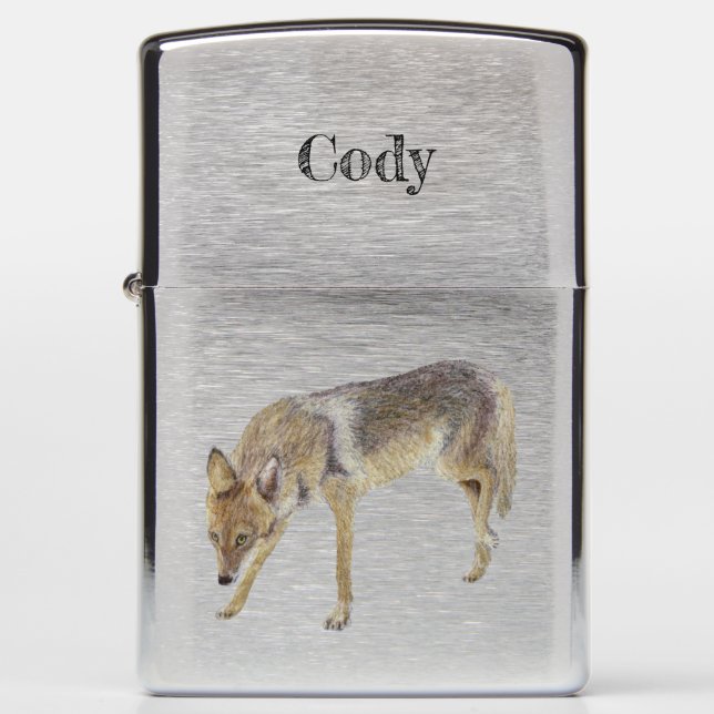 Coyote Zippo Lighter (Front)