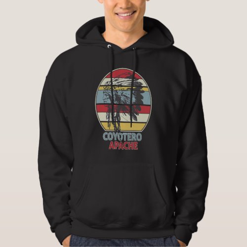 COYOTERO APACHE Tribe Native Mexican Indian Retro  Hoodie